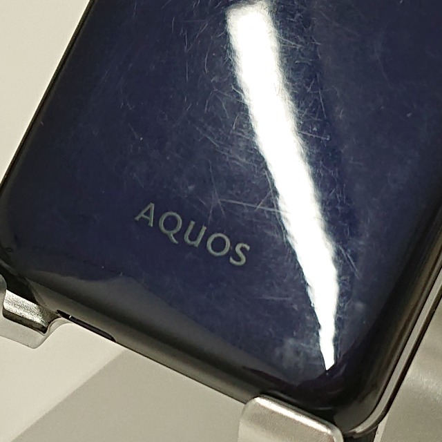 AQUOS ケータイ SH-01J docomo ブルーブラック 送料無料 本体 c07617 【中古】