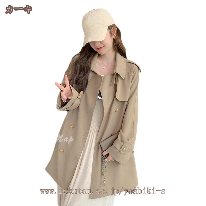 カジュアルコート 春 秋 アウター トレンチコート レディース スプリングコート 春コート ロングコート 春 秋 アウター ベスト付き 通勤 コート 羽織 オフィス 大きいサイズ おしゃれ テーラード