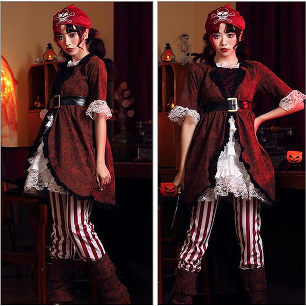 Qoo10] caribbean ハロウィン衣装 カリビアン 女海賊 コス