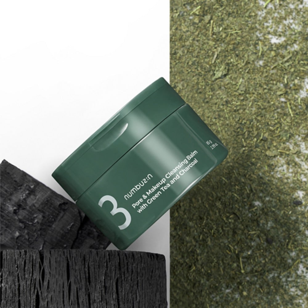 3番緑茶炭毛穴まきクレンジングパックバーム85g2個