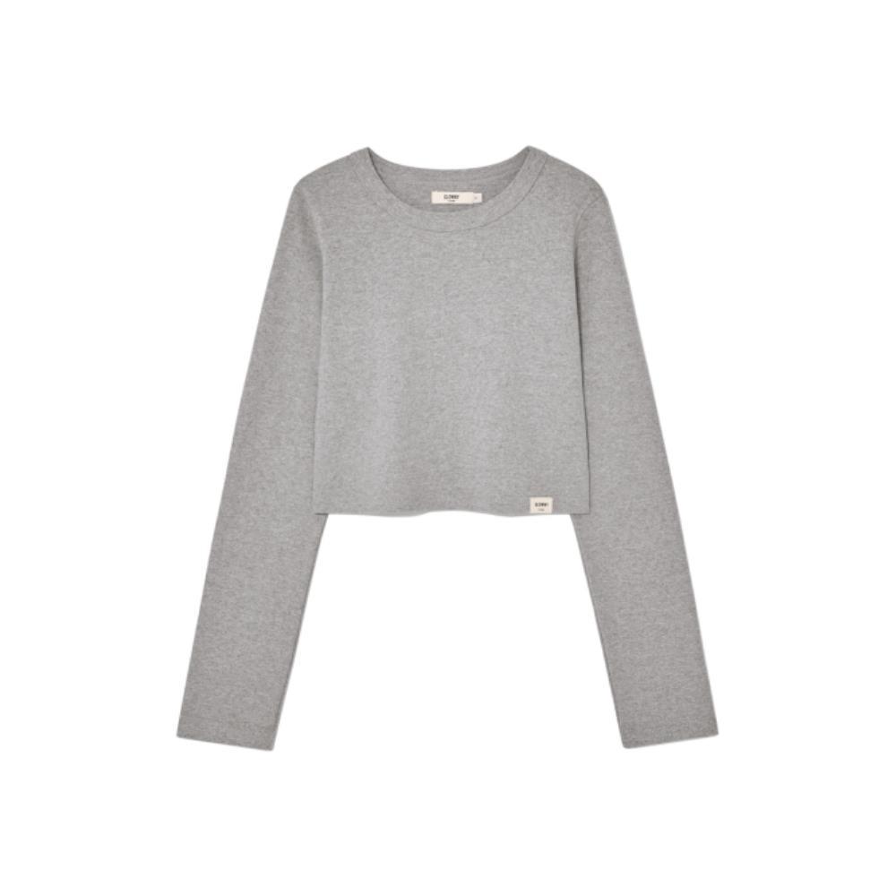GLOWNY G COMFORT LONG SLEEVE GRAY GY24CLBLS001GR GLOWNY G COMFORT LONG SLEEVE GRAY GY24CLBLS001GR