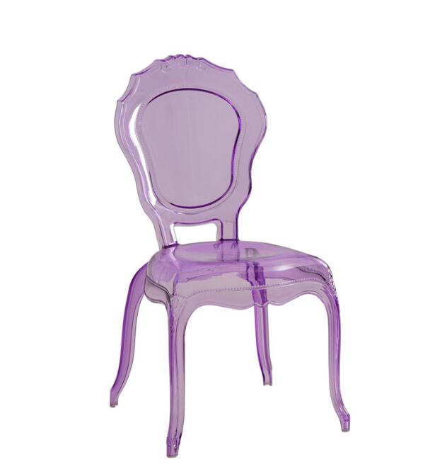クリスタル透明アクリルクリアプリンセスウェディングチェア クリスタル透明アクリルクリアプリンセスウェディングチェア