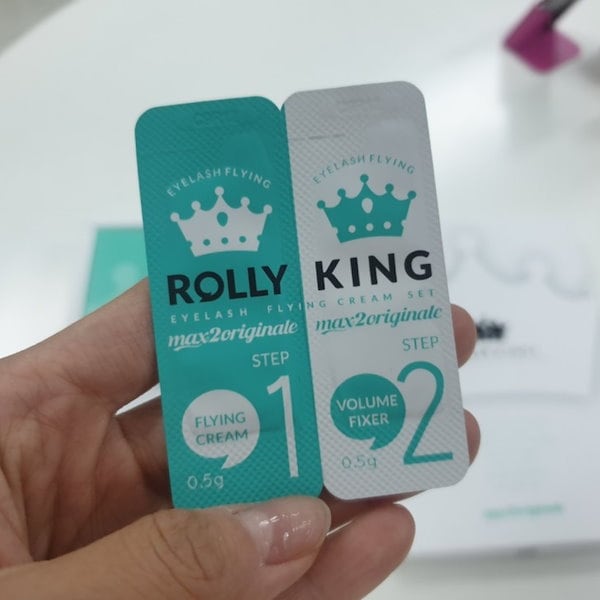 Rolly Kingローリーキングまつげパーマ剤5回分/セルフまつ毛ケア