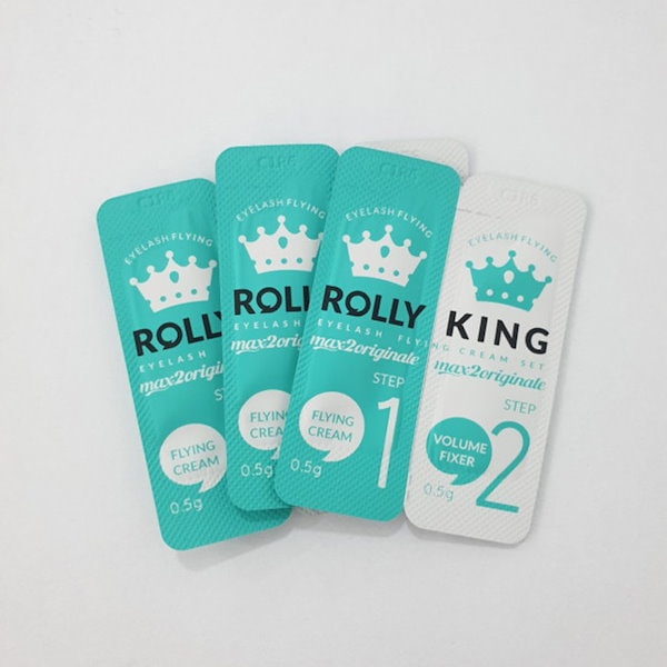 Rolly Kingローリーキングまつげパーマ剤5回分/セルフまつ毛ケア