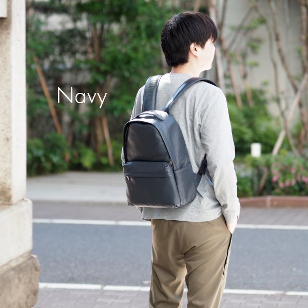 防水レザー リュック JOYA ジョヤ レディース メンズ 大容量 本革 ビジネスバッグ リュックサック PCバッグ バック バックパック 軽量 A4_7