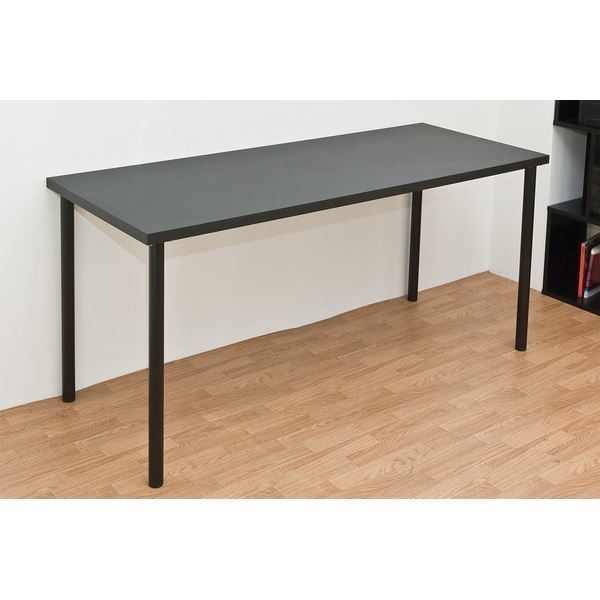 フリーテーブル　150×60 ブラック フリーテーブル フリーデスク 150cm×60cm シンプル ジャンボ