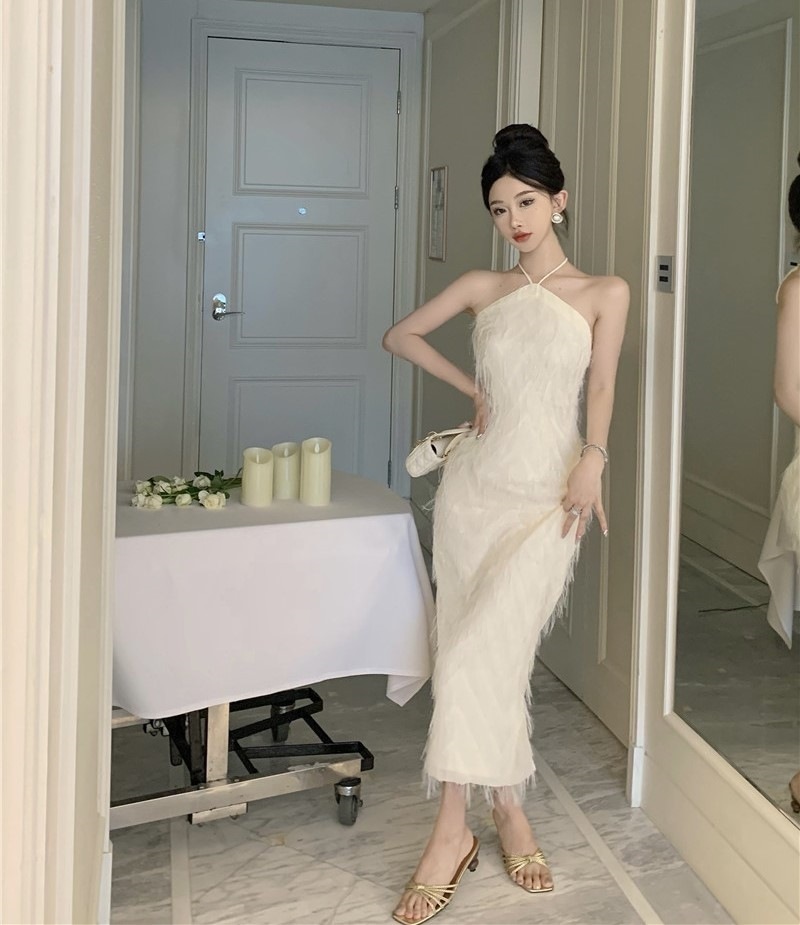 ドレス パーティードレス 二次会ドレス ミモレ丈ドレス ミモレ丈 袖なし ホルターネック 細身 シフォン フリンジ バックスリット 大人 上品 お洒落 セクシー レディース パーティー リゾート 旅行 ドレス パーティードレス 二次会ドレス ミモレ丈ドレス ミモレ丈 袖なし ホルターネック 細身 シフォン フリンジ バックスリット 大人 上品 お洒落 セクシー レディース パーティー リゾート 旅行