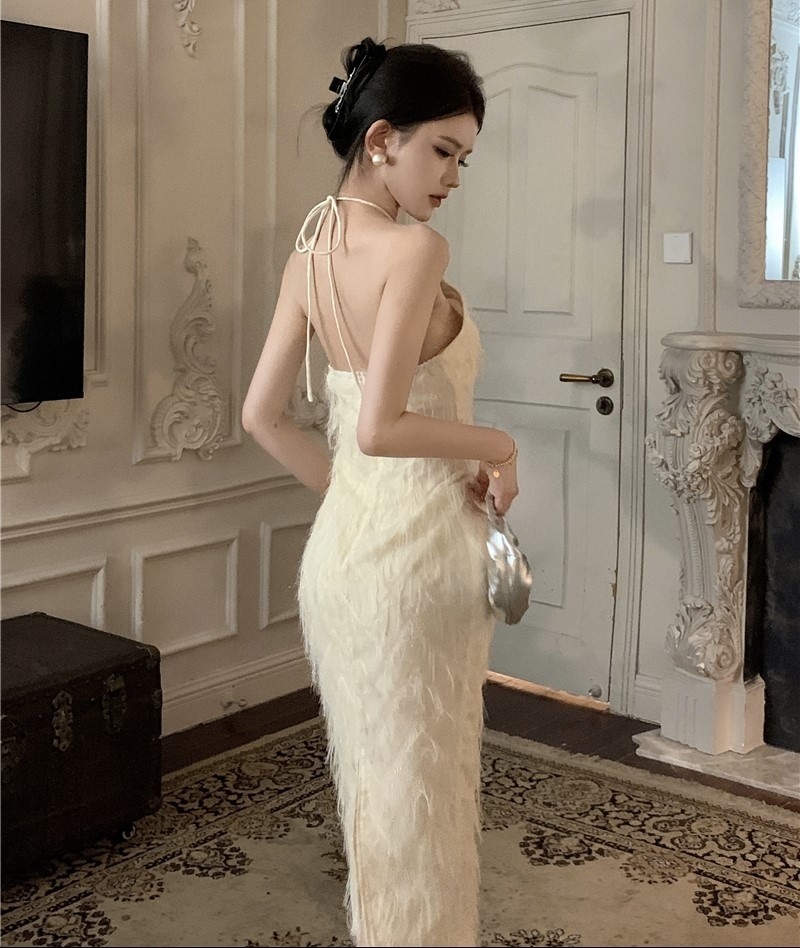 ドレス パーティードレス 二次会ドレス ミモレ丈ドレス ミモレ丈 袖なし ホルターネック 細身 シフォン フリンジ バックスリット 大人 上品 お洒落 セクシー レディース パーティー リゾート 旅行 ドレス パーティードレス 二次会ドレス ミモレ丈ドレス ミモレ丈 袖なし ホルターネック 細身 シフォン フリンジ バックスリット 大人 上品 お洒落 セクシー レディース パーティー リゾート 旅行