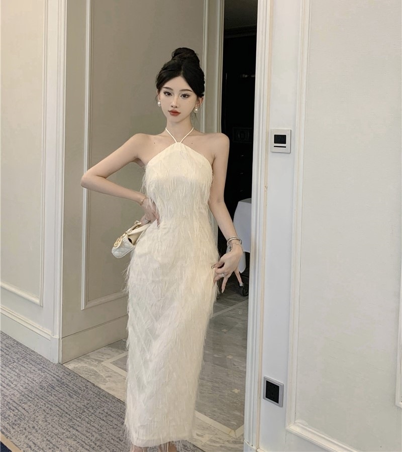 ドレス パーティードレス 二次会ドレス ミモレ丈ドレス ミモレ丈 袖なし ホルターネック 細身 シフォン フリンジ バックスリット 大人 上品 お洒落 セクシー レディース パーティー リゾート 旅行 ドレス パーティードレス 二次会ドレス ミモレ丈ドレス ミモレ丈 袖なし ホルターネック 細身 シフォン フリンジ バックスリット 大人 上品 お洒落 セクシー レディース パーティー リゾート 旅行