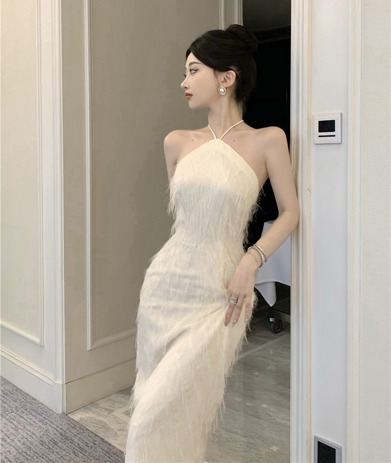 ドレス パーティードレス 二次会ドレス ミモレ丈ドレス ミモレ丈 袖なし ホルターネック 細身 シフォン フリンジ バックスリット 大人 上品 お洒落 セクシー レディース パーティー リゾート 旅行 ドレス パーティードレス 二次会ドレス ミモレ丈ドレス ミモレ丈 袖なし ホルターネック 細身 シフォン フリンジ バックスリット 大人 上品 お洒落 セクシー レディース パーティー リゾート 旅行