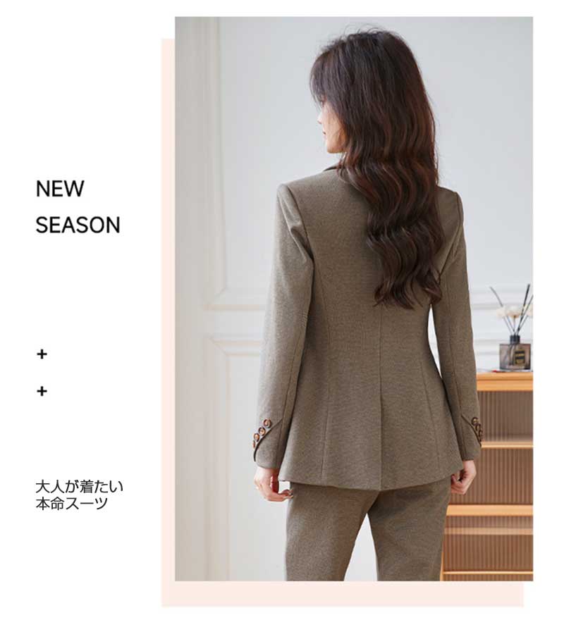 オールインワンセットアップセットアップポケット付き オ ビジネススーツ 2点セット セレモニースーツ パンツ パンツスーツ 上下セット ジャケット スーツ 通勤着 入学式 卒業式 レディース 入園