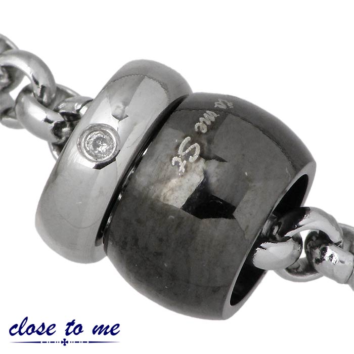 クロストゥーミー close to me ステンレス ブレスレット ダイヤモンド 金属アレルギー対応 クロストゥーミー close to me ステンレス ブレスレット ダイヤモンド 金属アレルギー対応