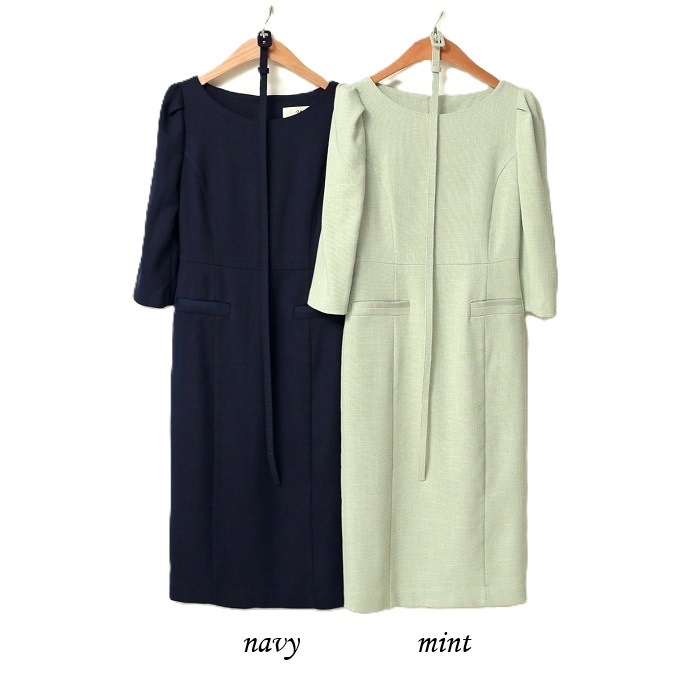 ワンピース 結婚式 袖あり パーティードレス ベルトセット 春 ワンピース 結婚式 袖あり パーティードレス ベルトセット 春