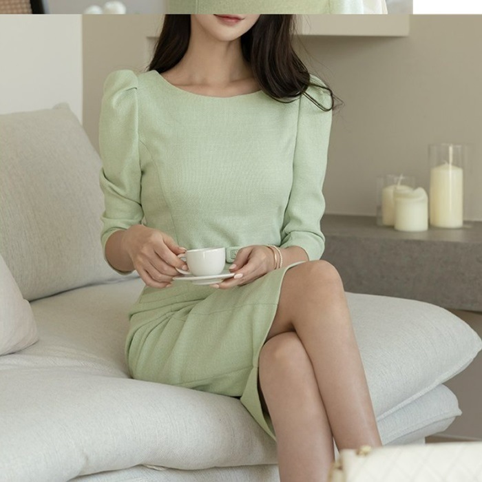 ワンピース 結婚式 袖あり パーティードレス ベルトセット 春 ワンピース 結婚式 袖あり パーティードレス ベルトセット 春