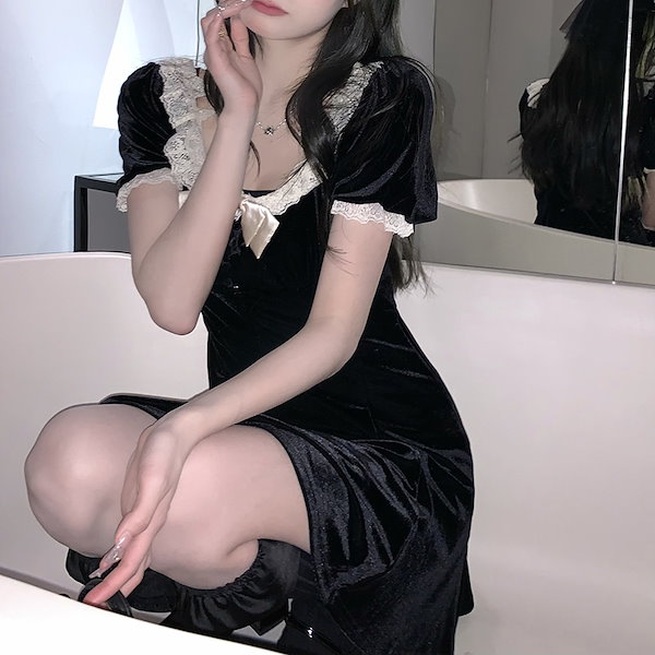 Qoo10] 小香風ワンピース子女服夏の高級感小衆小柄