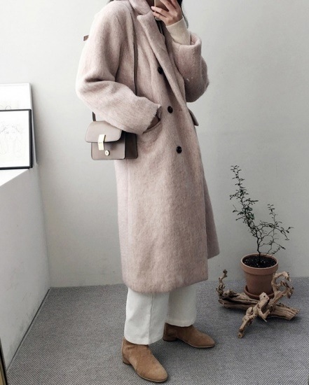 モヘア ウール... : レディース服 ベーシック ロングコート 好評HOT