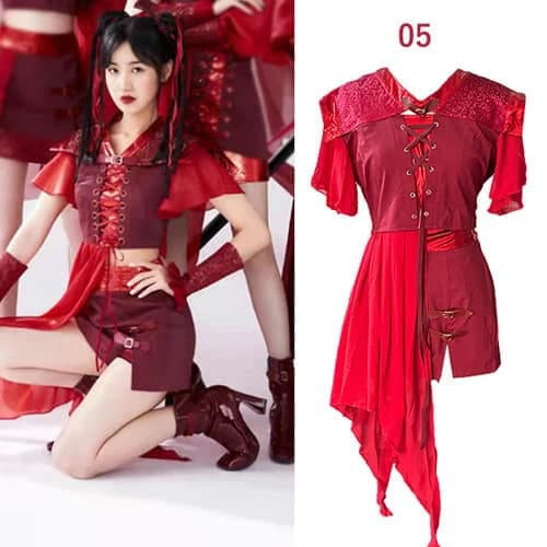 コスプレ　ダンス　ライト　4本セット Qoo10] 蛍光色 キッズダンス衣装 セットアップ