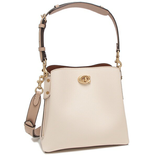 ハンドバッグ ウィロウ ホワイト マルチ レディース C3766 B4CAH