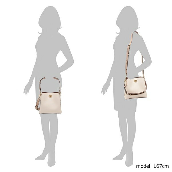 ハンドバッグ ウィロウ ホワイト マルチ レディース C3766 B4CAH