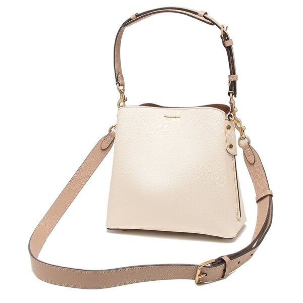 ハンドバッグ ウィロウ ホワイト マルチ レディース C3766 B4CAH