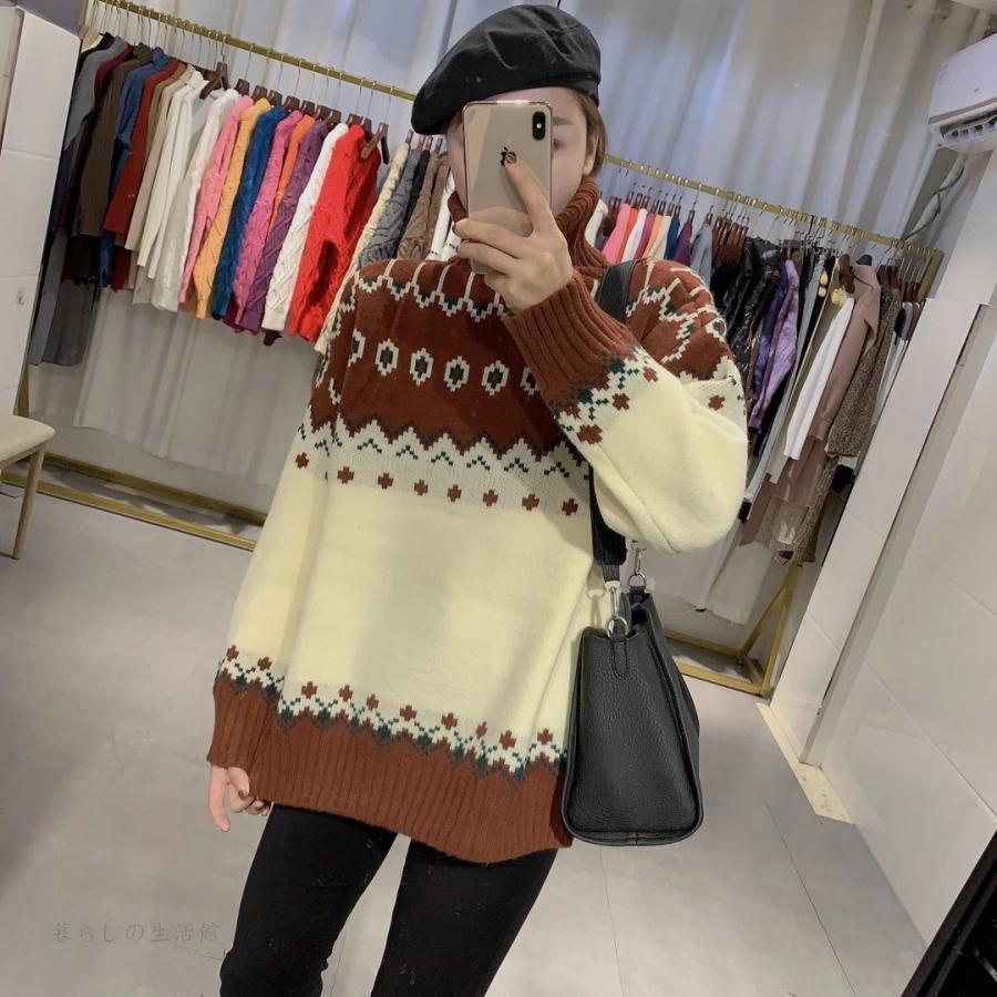 セーター レディース ニットセーター 長袖 ハイネック トップス レディース プルオーバー サマーニット 大きいサイズ 体型カバー 秋 冬 リブ 定番 重ね着 コーデ