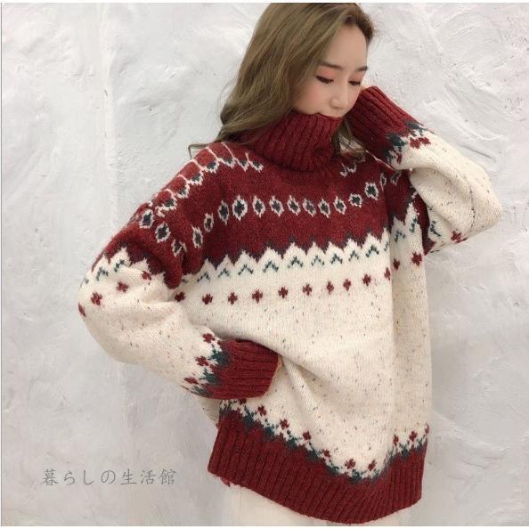 セーター レディース ニットセーター 長袖 ハイネック トップス レディース プルオーバー サマーニット 大きいサイズ 体型カバー 秋 冬 リブ 定番 重ね着 コーデ