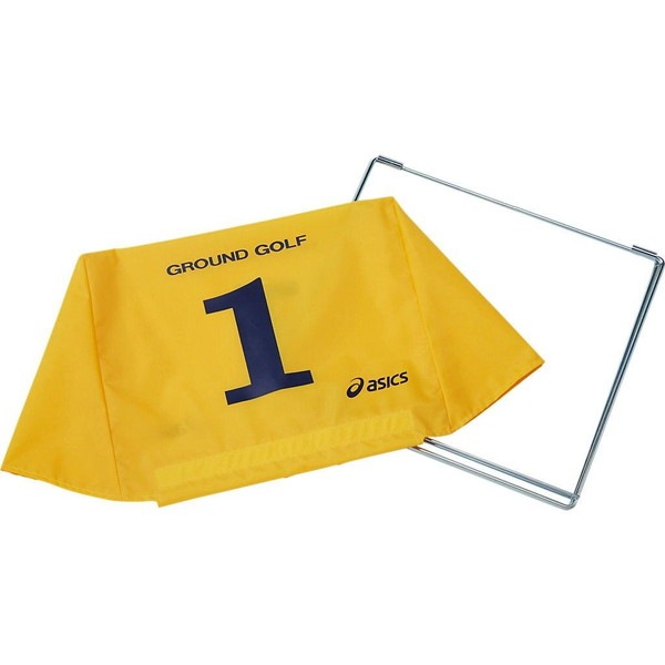 正規品／ASICS スポーツ 3283A027 大型スタート表示板セット（イエロー） サイズ：・0108 アシックス キャンプ | asics(アシックス) グラウンドゴルフ 大型スタート表示板