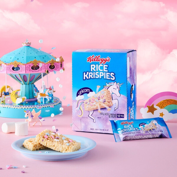 Qoo10] ケロッグ ライスクリスピーユニコーン 20g x