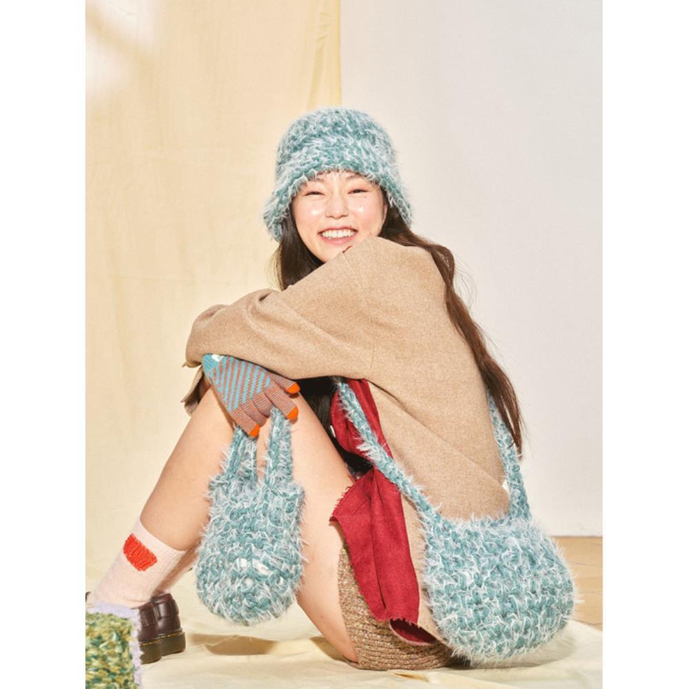MISU A BARBE [Exclusive]FURRY HAT (12COLOR)
