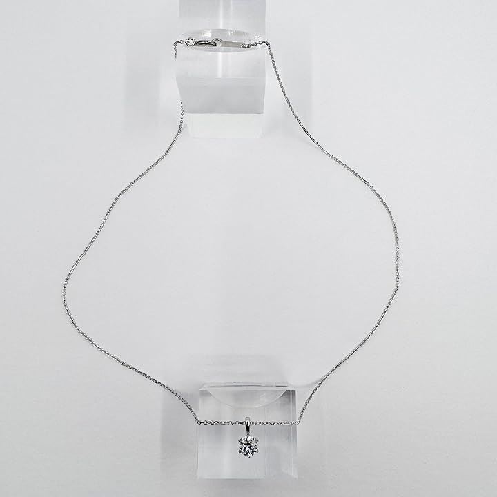 Perfect Jewelry 0.3ct ラボグロウンダイヤモンド ネックレス 一粒 レディース IGI認証付き ソリテア ペンダント ギフトボックス付き(クリア, フリーサイズ) Perfect Jewelry 0.3ct ラボグロウンダイヤモンド ネックレス 一粒 レディース IGI認証付き ソリテア ペンダント ギフトボックス付き(クリア, フリーサイズ)
