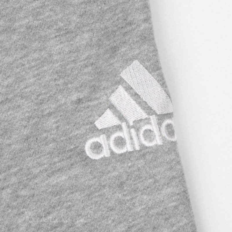 アディダスフリースプルオーバー起毛フード付きTシャツ AD-HD1 ブラックグレー