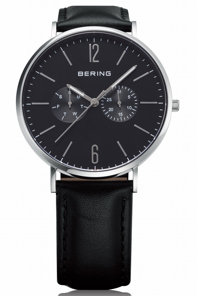 BERING 【国内正規品】Unisex Classic Calf Leather&Mesh Changes(ベルト2本セット) クオーツ ユニセックスタイプ 14240-402 BERING 【国内正規品】Unisex Classic Calf Leather&Mesh Changes(ベルト2本セット) クオーツ ユニセックスタイプ 14240-402