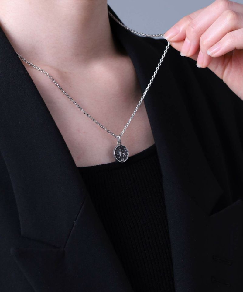 ネックレス メンズ レディース 限定展開LH-1 ライオンコイン イギリス チェコ サージカルステンレス316L LH-03NE057 ステンレス アレルギーフリー 【ネコポス】 ネックレス メンズ レディース 限定展開LH-1 ライオンコイン イギリス チェコ サージカルステンレス316L LH-03NE057 ステンレス アレルギーフリー 【ネコポス】