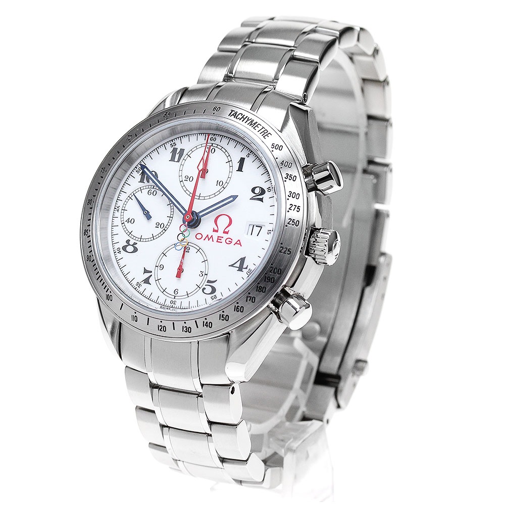 オメガ OMEGA 323.10.40.40.04.001 スピードマスター オリンピック クロノグラフ 自動巻き メンズ 美品 _835673【中古】 オメガ OMEGA 323.10.40.40.04.001 スピードマスター オリンピック クロノグラフ 自動巻き メンズ 美品 _835673【中古】