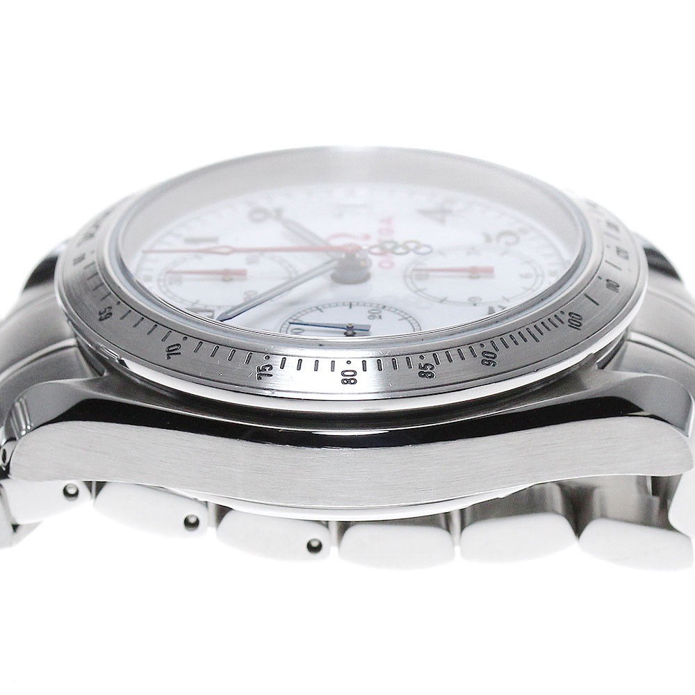 オメガ OMEGA 323.10.40.40.04.001 スピードマスター オリンピック クロノグラフ 自動巻き メンズ 美品 _835673【中古】 オメガ OMEGA 323.10.40.40.04.001 スピードマスター オリンピック クロノグラフ 自動巻き メンズ 美品 _835673【中古】