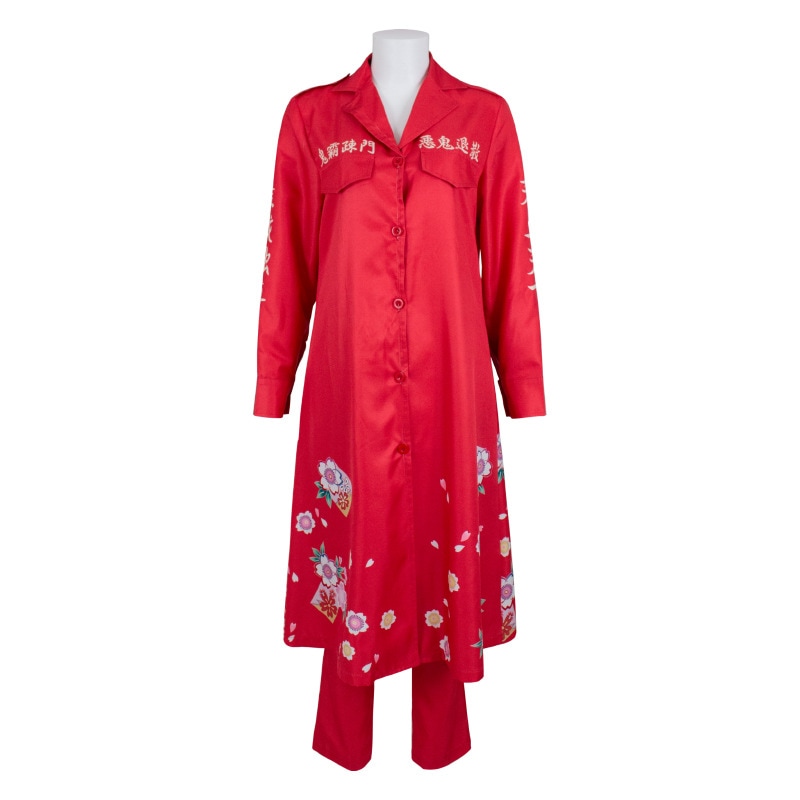 新しいデーモンスレイヤー-鍾馗ゴーストハンティングコスチュームハロウィンセット