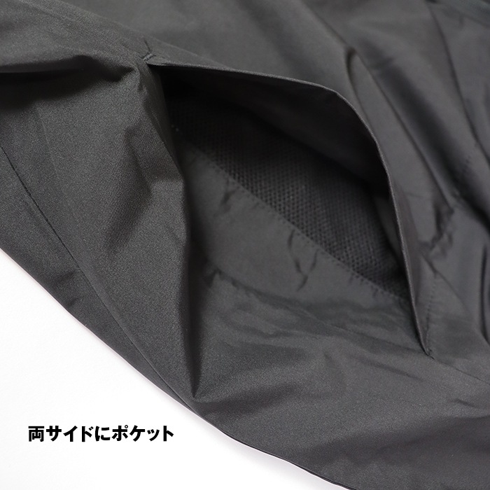 【SHOPクーポンあり】メンズ ジャケット アウター 軽量 ウィンドジャケット ブラック ランニング アウトドア 山登り キャンプ リフレクター 黒 フード NF0A83TM H