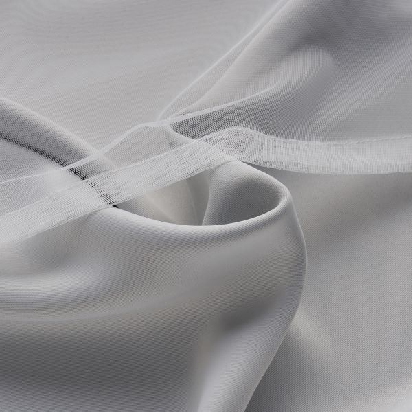 2級遮光カーテン 約幅100x丈178cmx2枚セット ライトグレー 姫系 カーテン 2重カーテン 北欧 レイヤードカーテン ダブルカーテン 一体型カーテン 遮熱 保温 エコ 省エネ レイヤードカーテ