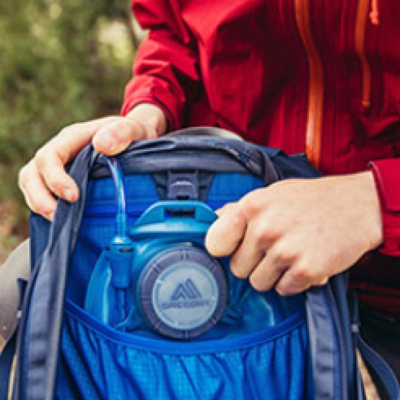 (グレゴリー) グレゴリーズールー 30 SM/MD-HALO ブルー_レインカバーギフト (グレゴリー) グレゴリーズールー 30 SM/MD-HALO ブルー_レインカバーギフト