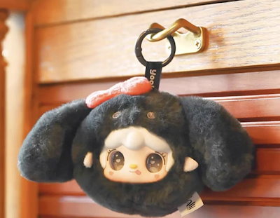 ジモモ　海外限定　ウサギコスチュームぬいぐるみキーホルダー　在庫処分 海外限定】ZIMOMO LABUBUぬいぐるみキーホルダーうさぎ - メルカリ