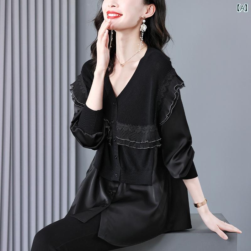 レディース ウールシャツ トップス エレガント おしゃれ きれいめ 日常着 フォーマル お呼ばれ アップ レディース ウールシャツ トップス エレガント おしゃれ きれいめ 日常着 フォーマル お呼ばれ アップ