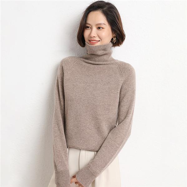 ニット レディース ニットウェア ハイネック スタイリッシュ アウター 秋冬 カジュアル 上品 通勤 レトロ 高級感 厚手 トップス