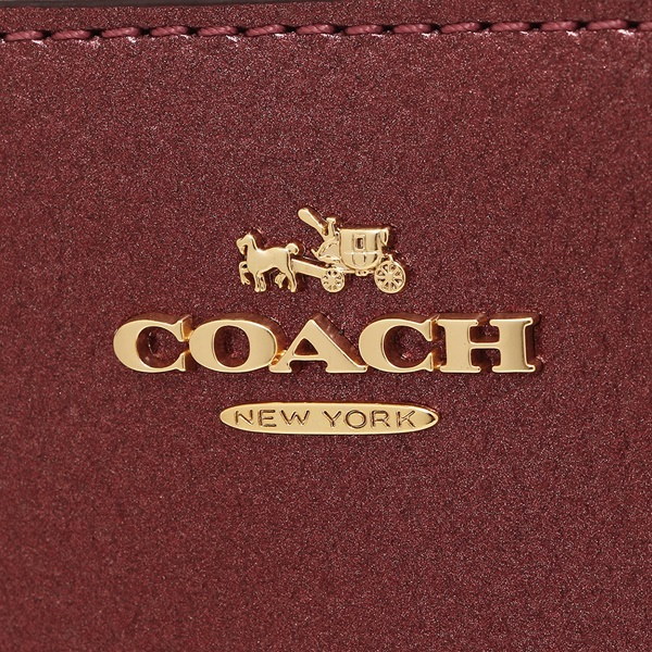 コーチ 財布 アウトレット COACH F20145 IME42 アコーディオン ジップ ウォレット レディース 長財布 無地 メタリックチェリー 赤 コーチ 財布 アウトレット COACH F20145 IME42 アコーディオン ジップ ウォレット レディース 長財布 無地 メタリックチェリー 赤