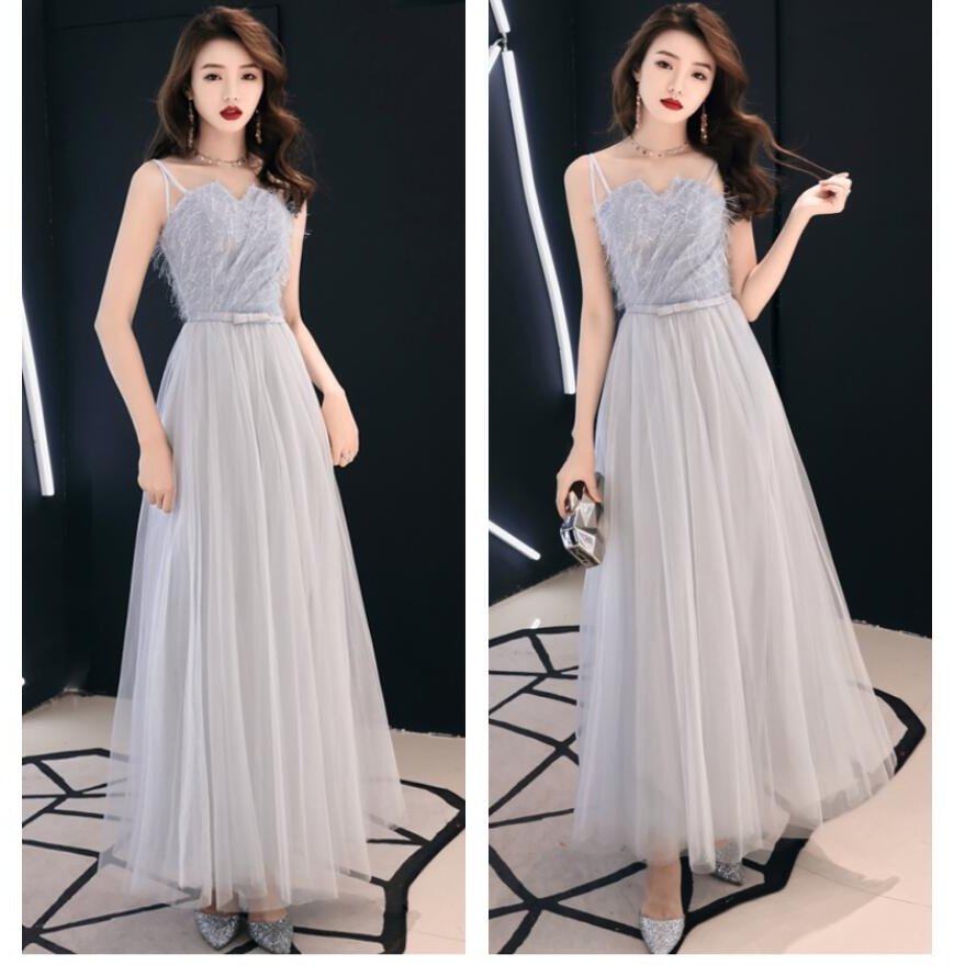 ブライズメイド ドレス ロングドレス 袖あり エレガント 花嫁の介添えドレス カラードレス aライン