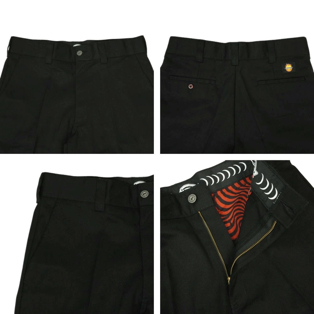 DICKIES x SPITFIRE ディッキーズ x スピットファイアメンズ パンツ スピットファイヤーPANT WITH FLANNEL CUFF フランネルカフパンツB