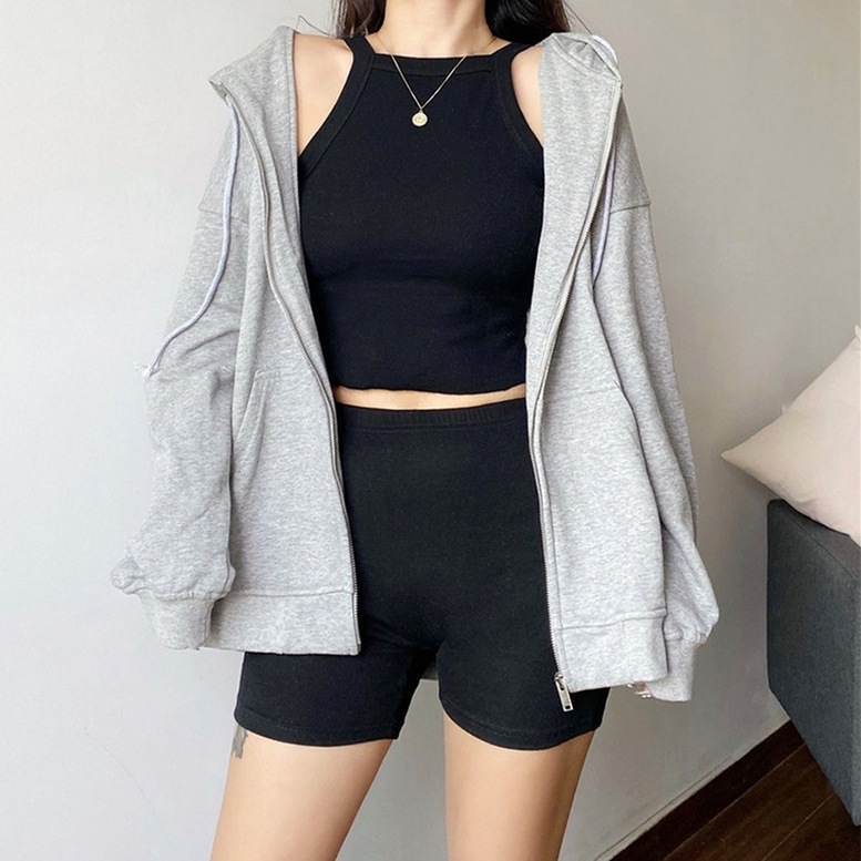 トップス レディース パーカー 長袖 ジップアップ フード付き スウェット トレーナー ドロップショルダー ポケット付き フーディ ホワイト ブラック ライトグレー ダークグレー 大人可愛い きれいめ トップス レディース パーカー 長袖 ジップアップ フード付き スウェット トレーナー ドロップショルダー ポケット付き フーディ ホワイト ブラック ライトグレー ダークグレー 大人可愛い きれいめ