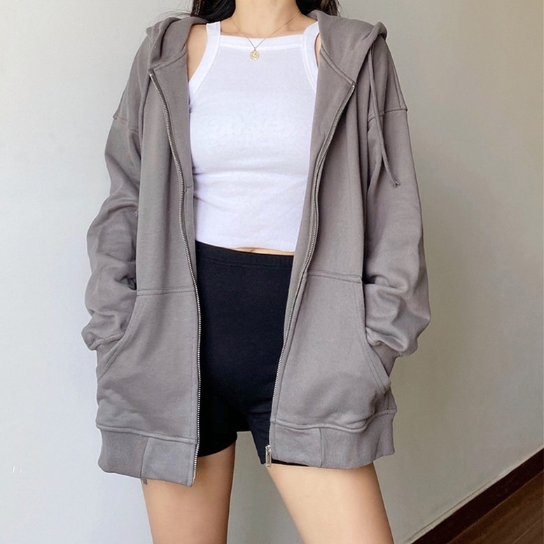 トップス レディース パーカー 長袖 ジップアップ フード付き スウェット トレーナー ドロップショルダー ポケット付き フーディ ホワイト ブラック ライトグレー ダークグレー 大人可愛い きれいめ トップス レディース パーカー 長袖 ジップアップ フード付き スウェット トレーナー ドロップショルダー ポケット付き フーディ ホワイト ブラック ライトグレー ダークグレー 大人可愛い きれいめ