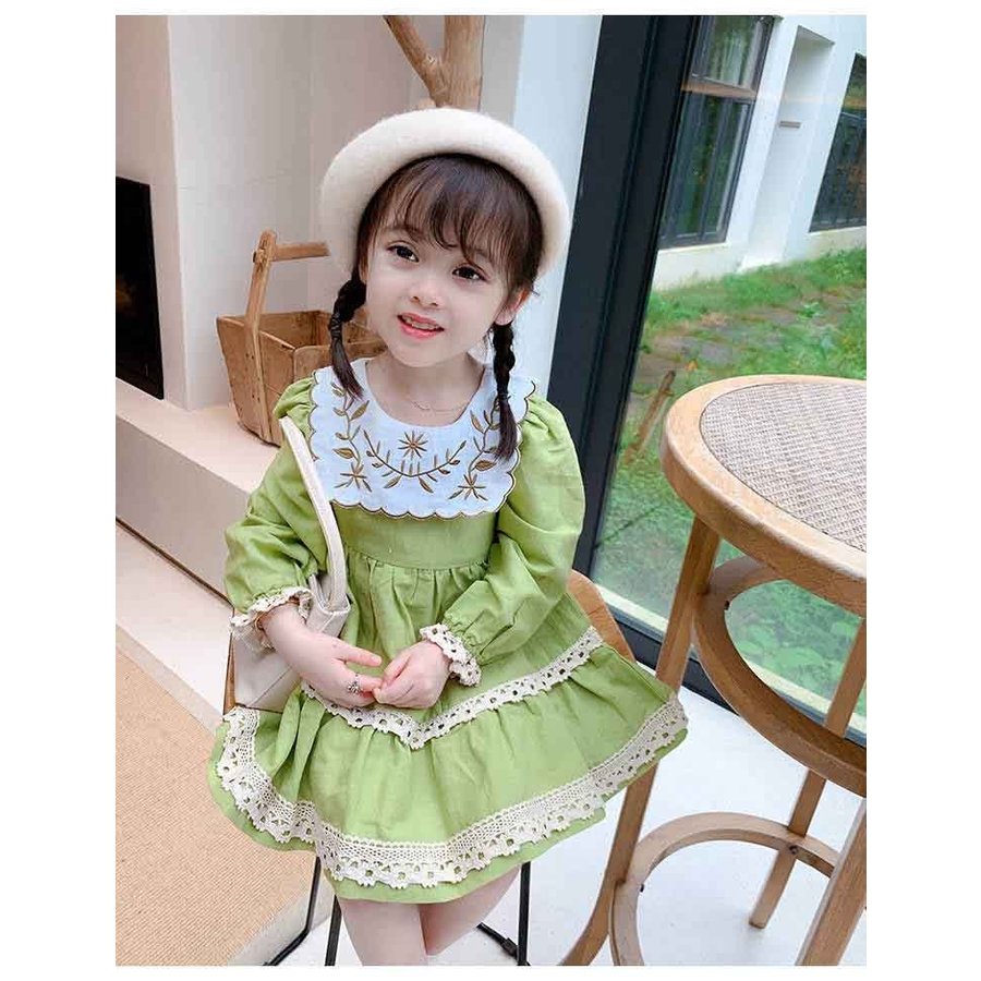 子供服 特価 長袖ワンピース 韓国子供服 ワンピース 女の子 発表会 春秋 キッズ 可愛い