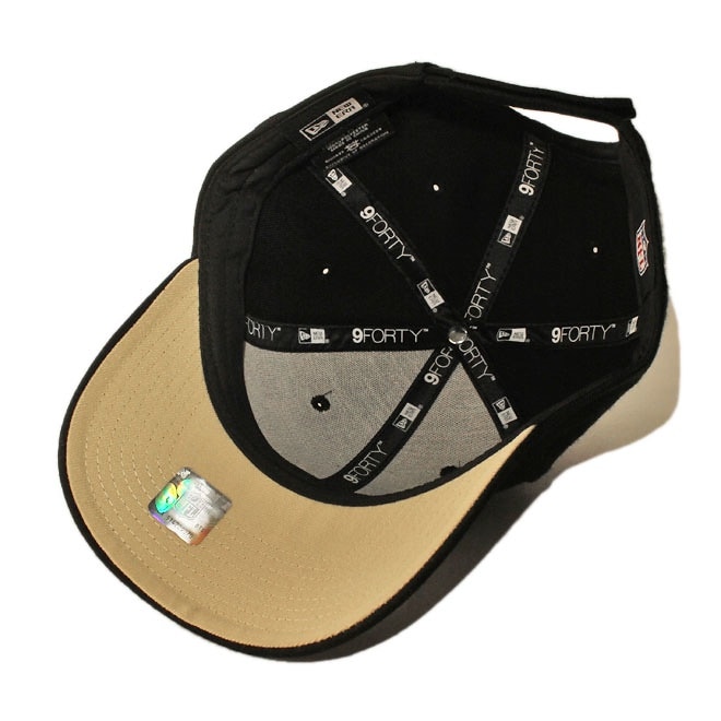 90s NFL ニューオーリンズ セインツ キャップ ヴィンテージ ストラップバックキャップ 帽子 9forty メンズ レディース NFL