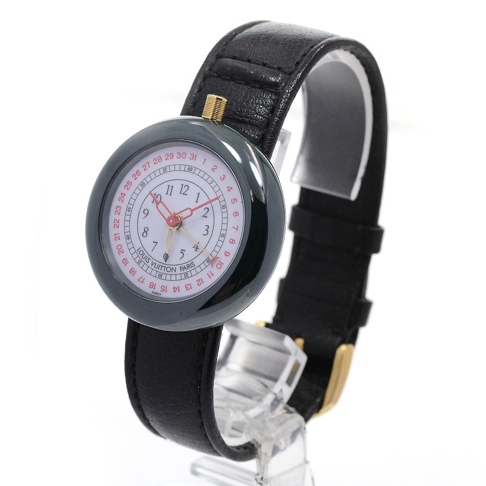 ジャンク ルイ・ヴィトン LOUIS VUITTON モントレ LV2 ポインターデイト アラーム クォーツ メンズ _846367【中古】 ジャンク ルイ・ヴィトン LOUIS VUITTON モントレ LV2 ポインターデイト アラーム クォーツ メンズ _846367【中古】